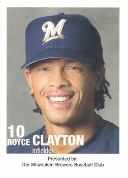 2003 Milwaukee Brewers Police #NNO Royce Clayton Front