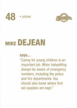2003 Milwaukee Brewers Police #NNO Mike DeJean Back