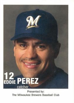 2003 Milwaukee Brewers Police #NNO Eddie Perez Front