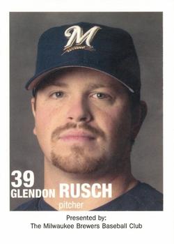 2003 Milwaukee Brewers Police #NNO Glendon Rusch Front