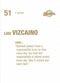 2003 Milwaukee Brewers Police #NNO Luis Vizcaino Back