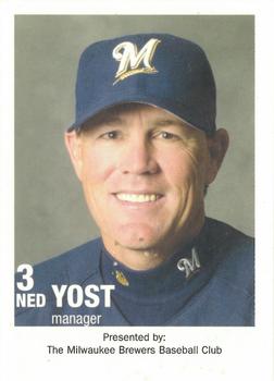 2003 Milwaukee Brewers Police #NNO Ned Yost Front