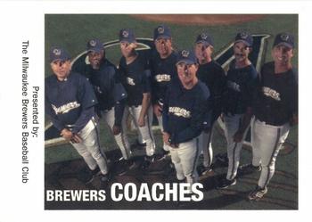 2003 Milwaukee Brewers Police #NNO Brewers Coaches Front
