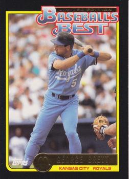 1992 Topps McDonald's Baseball's Best #6 George Brett Front