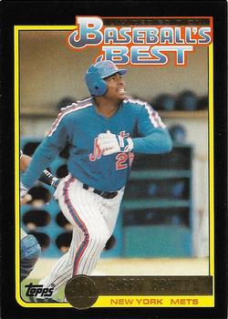 1992 Topps McDonald's Baseball's Best #9 Bobby Bonilla Front
