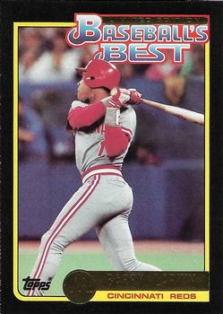 1992 Topps McDonald's Baseball's Best #21 Barry Larkin Front