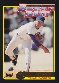 1992 Topps McDonald's Baseball's Best #24 Nolan Ryan Front