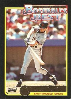 1992 Topps McDonald's Baseball's Best #18 Will Clark Front