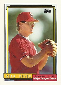 1992 Topps Major League Debut 1991 #153 Stan Royer Front