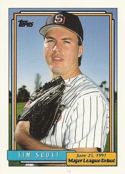 1992 Topps Major League Debut 1991 #160 Tim Scott Front
