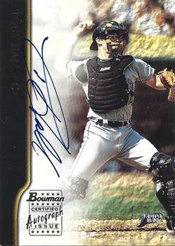 2002 Bowman - Autographs #BA-TH Toby Hall Front