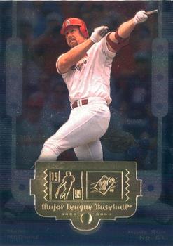 1999 SPx #1 Mark McGwire Front