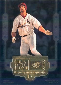 1999 SPx #2 Mark McGwire Front
