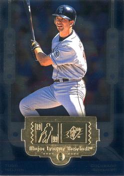 1999 SPx #37 Todd Helton Front