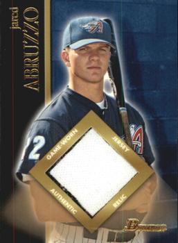 2002 Bowman - Game-Used Relics #BR-JA2 Jared Abruzzo Front
