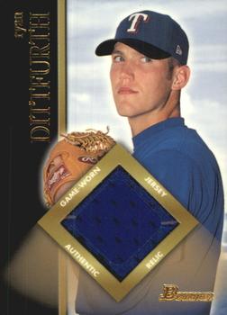 2002 Bowman - Game-Used Relics #BR-RD Ryan Dittfurth Front