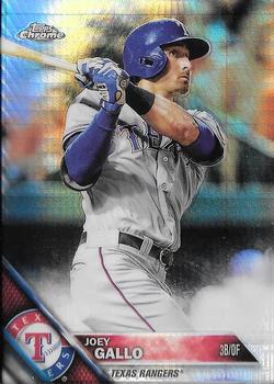 2016 Topps Chrome - Prism Refractor #36 Joey Gallo Front