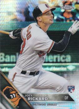 2016 Topps Chrome - Prism Refractor #41 Joey Rickard Front