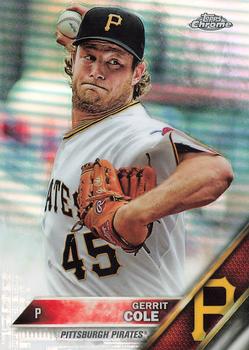 2016 Topps Chrome - Refractor #11 Gerrit Cole Front