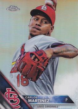 2016 Topps Chrome - Refractor #60 Carlos Martinez Front