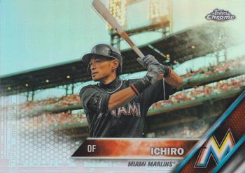 2016 Topps Chrome - Refractor #116 Ichiro Front