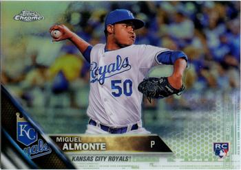 2016 Topps Chrome - Refractor #126 Miguel Almonte Front