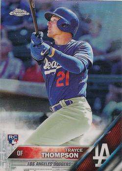 2016 Topps Chrome - Refractor #131 Trayce Thompson Front