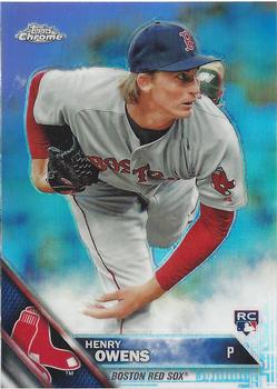 2016 Topps Chrome - Refractor #133 Henry Owens Front