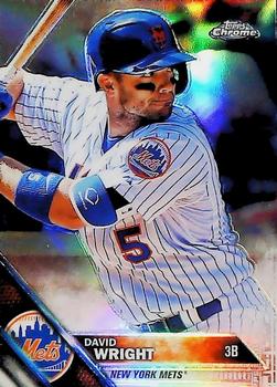 2016 Topps Chrome - Refractor #134 David Wright Front