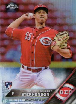 2016 Topps Chrome - Refractor #148 Robert Stephenson Front