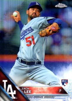 2016 Topps Chrome - Refractor #171 Zach Lee Front