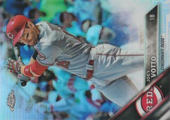 2016 Topps Chrome - Refractor #185 Joey Votto Front