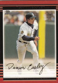 2002 Bowman - Gold #43 Damion Easley  Front