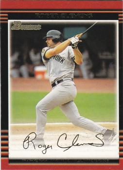 2002 Bowman - Gold #76 Roger Clemens  Front