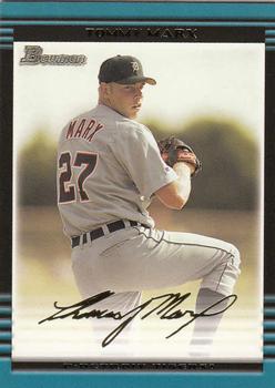 2002 Bowman - Gold #162 Tommy Marx  Front