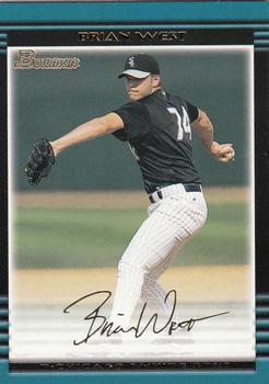 2002 Bowman - Gold #196 Brian West  Front