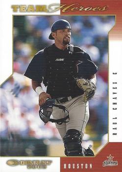 2003 Donruss Team Heroes - Samples Silver #222 Raul Chavez Front