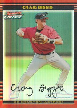 2002 Bowman Chrome - Refractors #74 Craig Biggio  Front