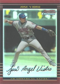 2002 Bowman Chrome - Refractors #99 Jose Vidro  Front