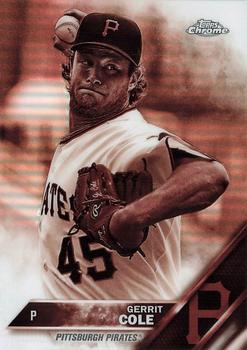 2016 Topps Chrome - Sepia Refractor #11 Gerrit Cole Front