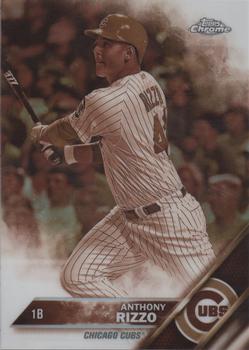 2016 Topps Chrome - Sepia Refractor #87 Anthony Rizzo Front