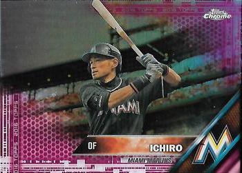 2016 Topps Chrome - Pink Refractor #116 Ichiro Front