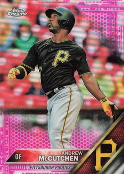 2016 Topps Chrome - Pink Refractor #175 Andrew McCutchen Front
