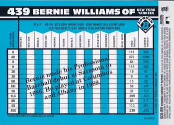2002 Bowman Chrome - Reprints Refractors #BCR-BW Bernie Williams Back