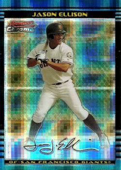 2002 Bowman Chrome - X-Fractors #201 Jason Ellison  Front