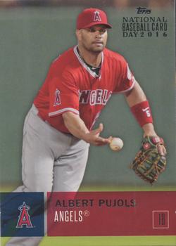 2016 Topps National Baseball Card Day #16 Albert Pujols Front