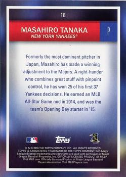 2016 Topps National Baseball Card Day #18 Masahiro Tanaka Back