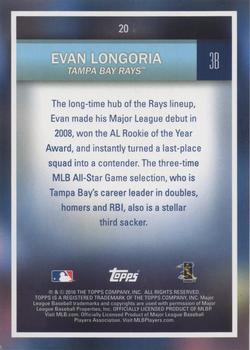 2016 Topps National Baseball Card Day #20 Evan Longoria Back