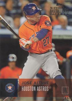 2016 Topps National Baseball Card Day #44 Jose Altuve Front