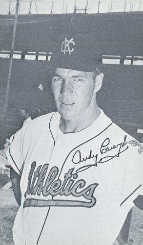 1961 Kansas City Athletics Photocards #NNO Andy Carey Front